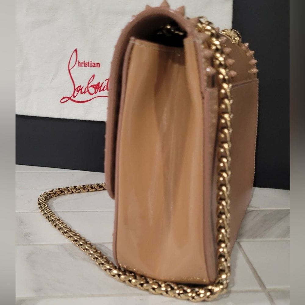 Authentic Christian Louboutin Studded Purse. - Picture 5 of 10
